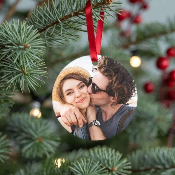 Custom Christmas Ornaments - Round