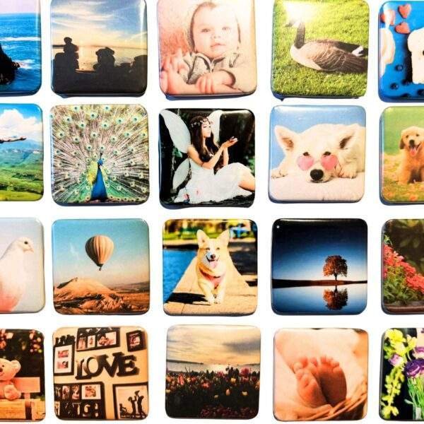 Custom Square Fridge Magnets